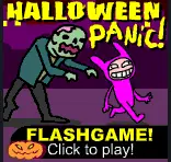 Halloween Panic Announcement logo