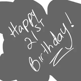 Happy B-day Nezumi-Neko logo