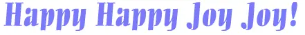Happy Happy Joy Joy! logo