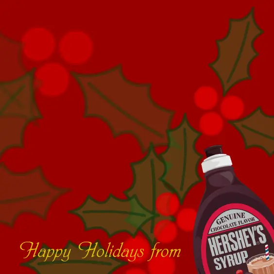 Happy Holidays Screensaver - Holly logo