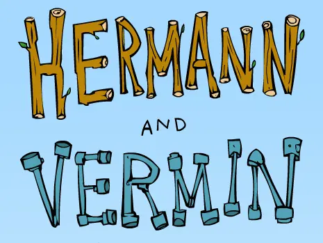 Hermann and Vermin logo