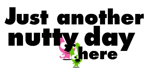Hoops & Yoyo: Just Another Nutty Day Here logo