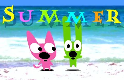 Hoops & Yoyo: Summer logo