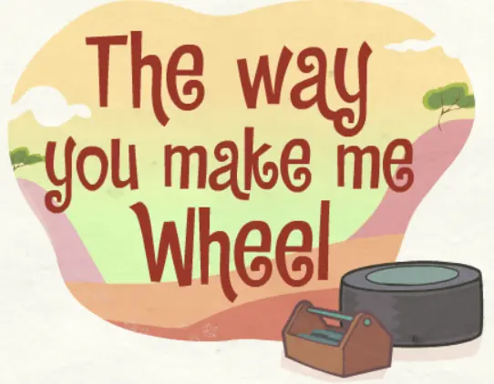 HTF 38: The Way You Make Me Wheel! logo