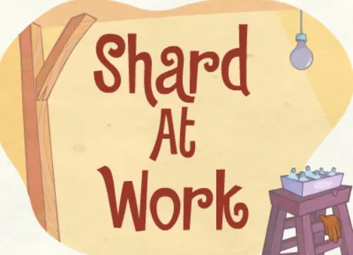 HTF 41: Shard at Work logo