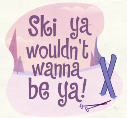 HTF 51: Ski Ya, Wouldn't Wanna Be Ya! logo