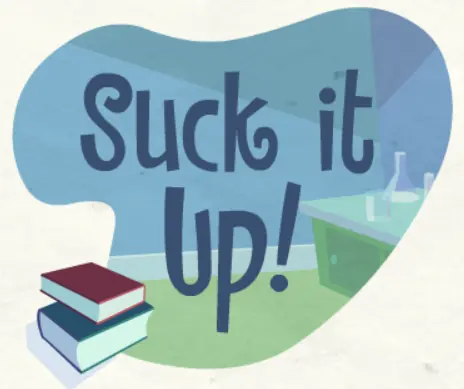 HTF 53: Suck It Up! logo