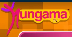 Hungama TV Website Menu Design logo