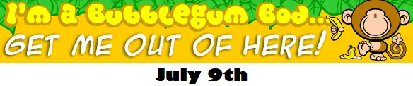 I'm a Bubblegum Bod: July 9th logo