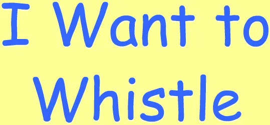 I Want to Whistle logo