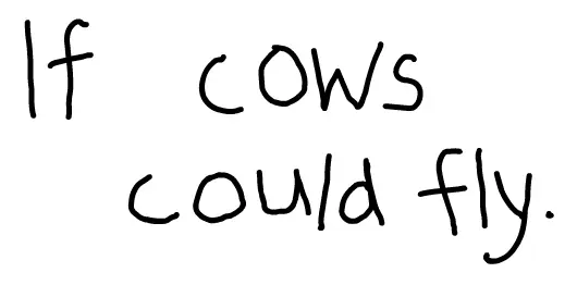 If Cows Could Fly logo
