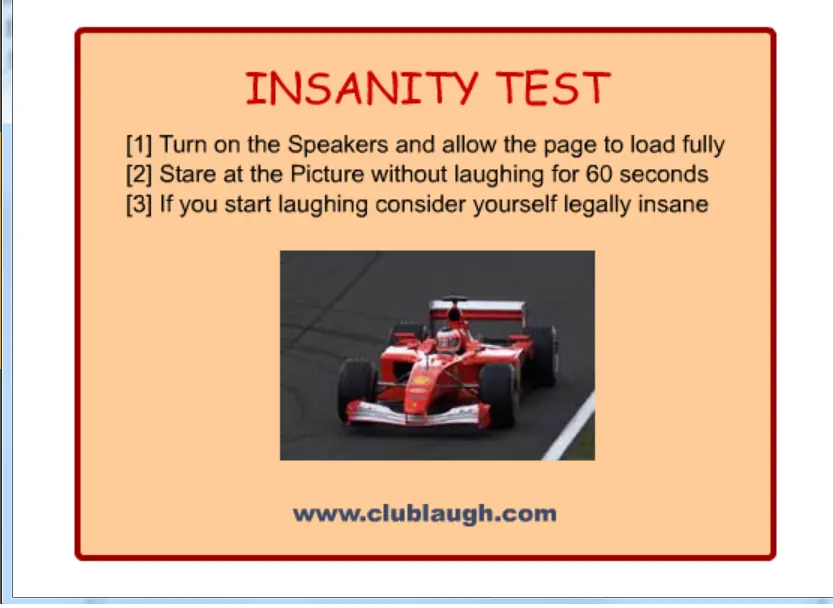 Insanity Test logo