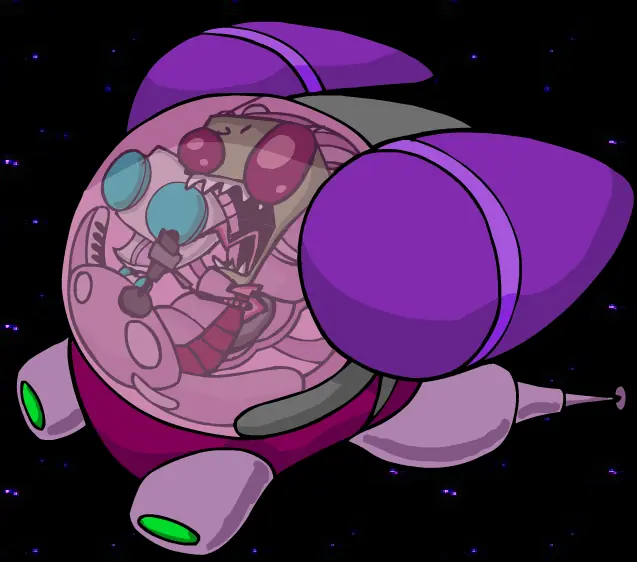 Invader Zim Screensaver (2002) logo