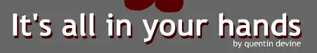 It's all in your hands logo