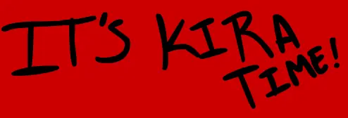 IT'S KIRA TIME! logo