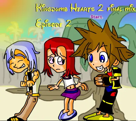 Kingdumb hearts 2 final mix episode 2 logo