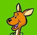 Kirby Kangaroo Home Animation logo