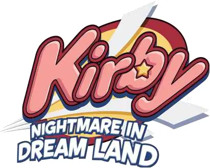 Kirby Nightmare in Dreamland Screensaver logo