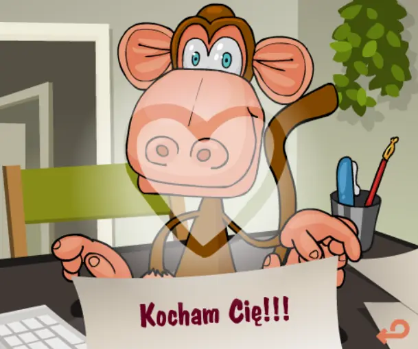 Kocham Cię!!! (serce na szybie) logo