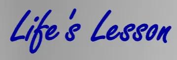 Life's Lesson logo