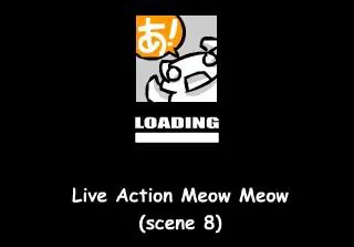 Live Action Meow Meow (Scene 8) logo