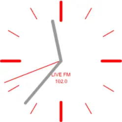 Live FM Clock logo
