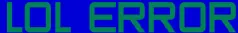 LOL ERROR logo