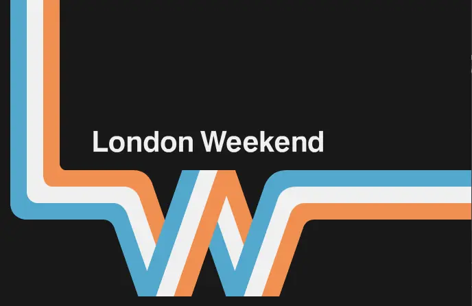London Weekend - 1972 "River" Logo logo