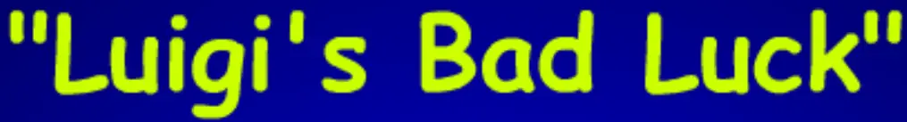 Luigi's Bad Luck logo