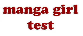 Manga Girl Test logo
