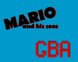 Mario and his Son's GBA logo