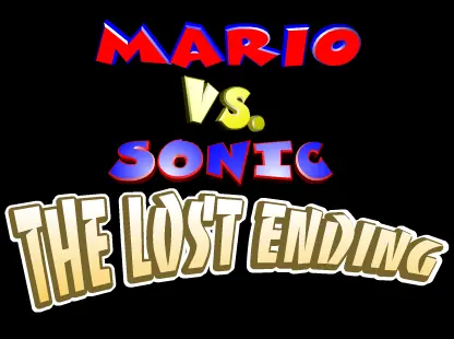 Mario Vs. Sonic: The Lost Ending logo