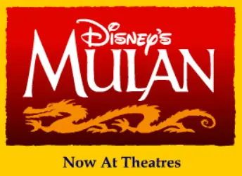 McDonald's Happy Meal Featuring Disney's Mulan logo