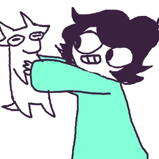 MEME TEAM goat giving adventure!! logo