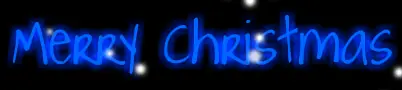 Merry Christmas 2008 Animation logo