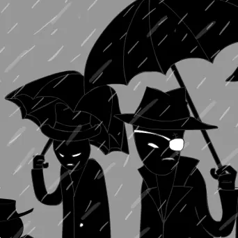 Midnight Crew in the Rain logo