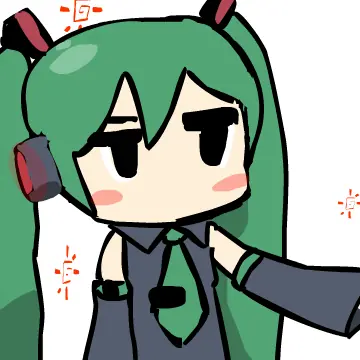 miku simple flash logo