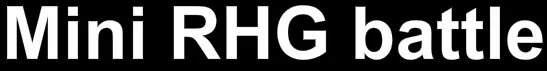 Mini RHG Glitch vs Woof logo
