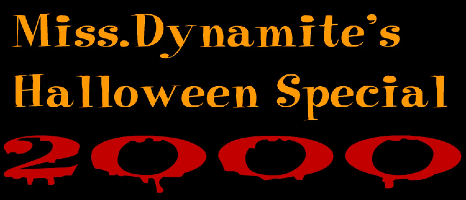 Miss.Dynamite's Halloween Special 2000 logo