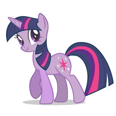 MLP | Twilight ORIGINAL walking logo