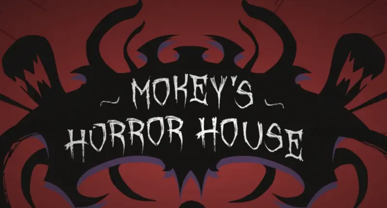 Mokey's Horror House Intro logo