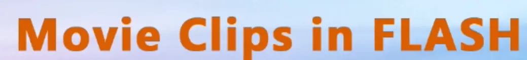 Movie Clips in Flash logo