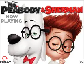 Mr. Peabody & Sherman Ad #1 logo