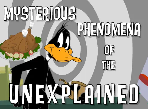 Mysterious Phenomena of the Unexplained: Sufferin' Sasquatch logo