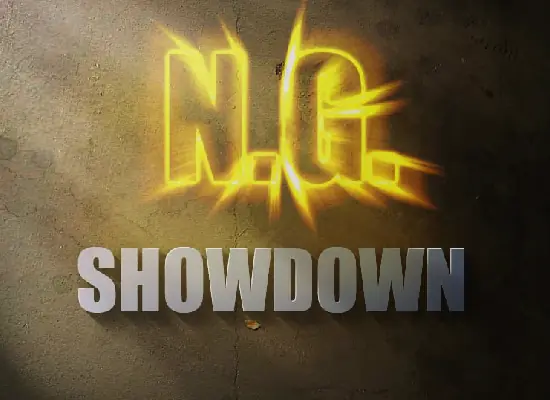 N.G. Showdown logo