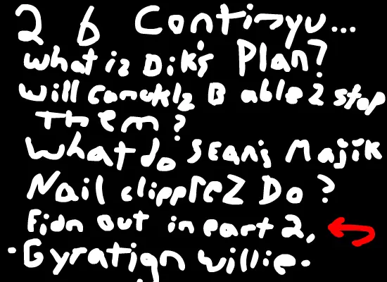 NawT fox rieds a gyent Cawk whil shaikign a willE logo