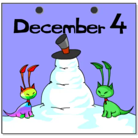 Neopets Advent Calendar 2000: Day 04 logo