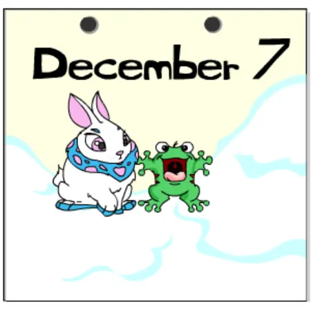 Neopets Advent Calendar 2000: Day 07 logo