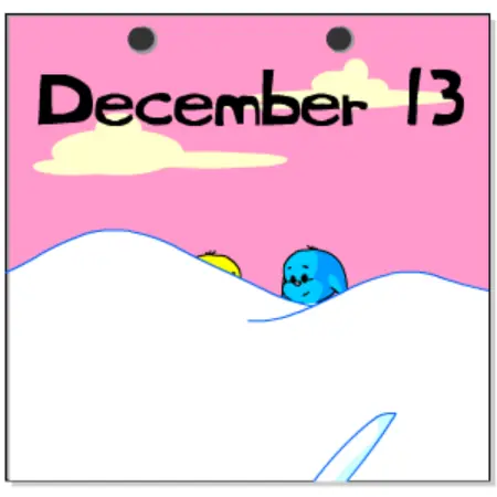 Neopets Advent Calendar 2000: Day 13 logo