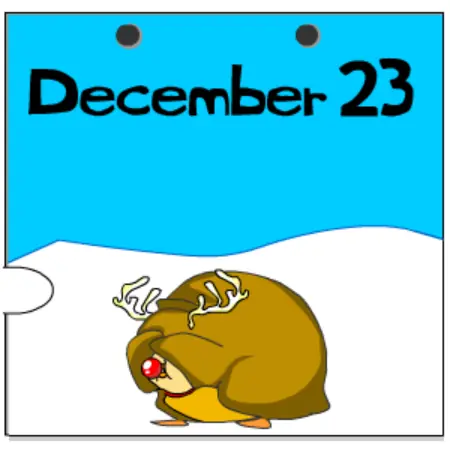 Neopets Advent Calendar 2000: Day 23 logo